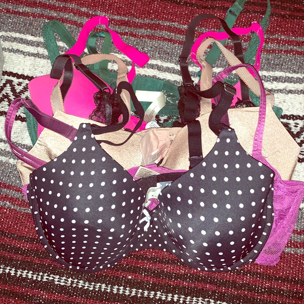 6 Bra Bundle Size 38D/38DD